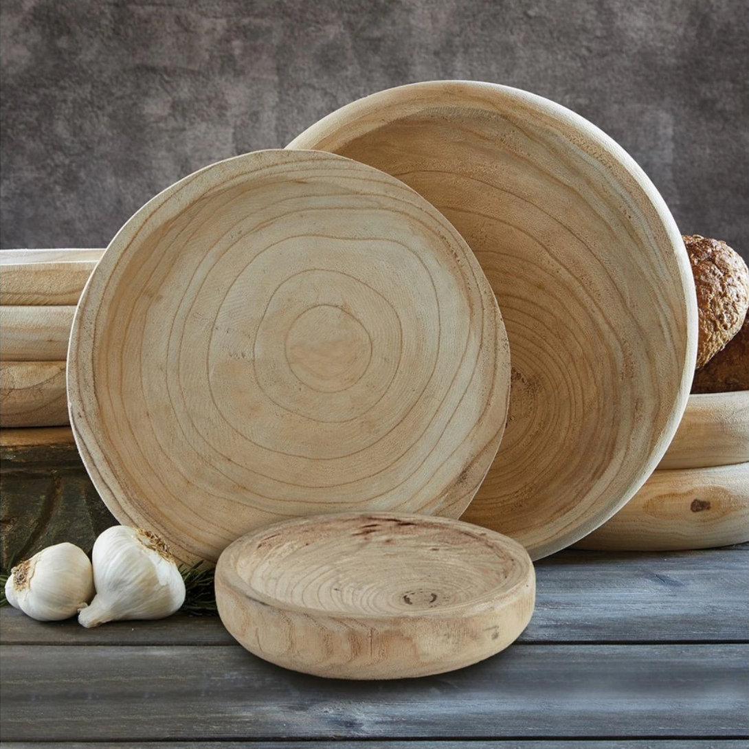 Palomino Wood Bowl