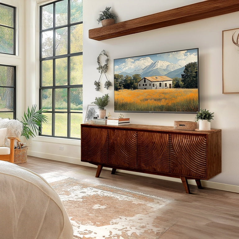 Harmony Wood TV Stand